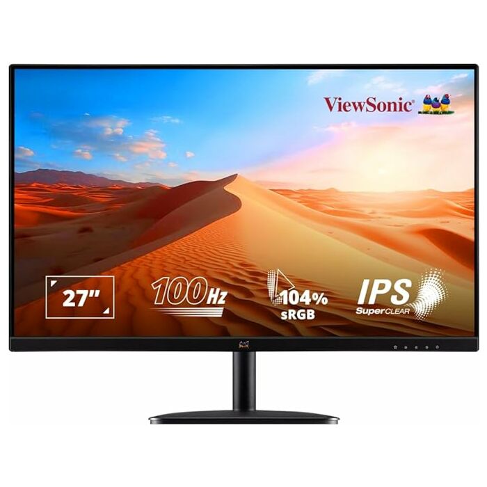 Viewsonic VA2732-H Full HD 1080p 27 Inch Frameless Design LED Monitor
