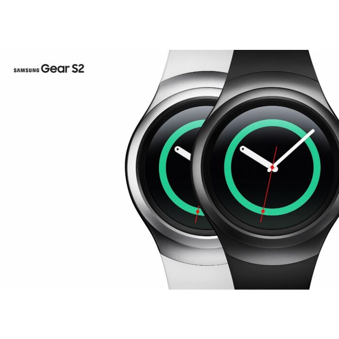 Samsung Galaxy Watch Gear S2 SM-R720 (White,Dark Gray)