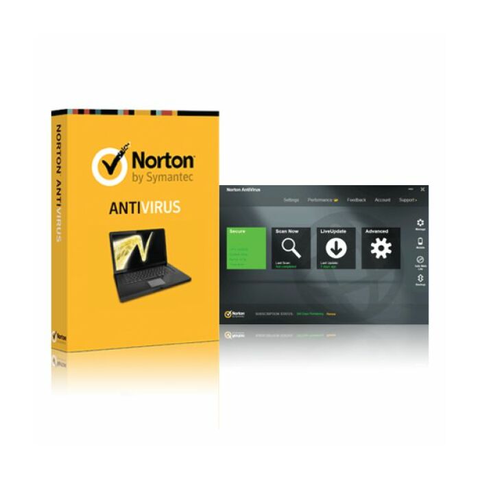 Norton Antivirus Internet Security 2015 1 User (Oem Version)