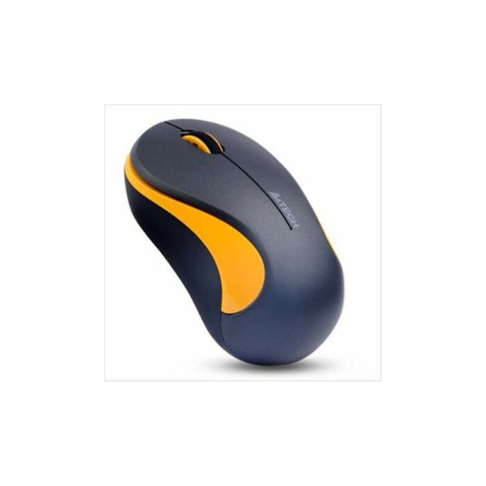 A4Tech G3-270N Padless V-Track Wireless Mouse (Black + Orange)
