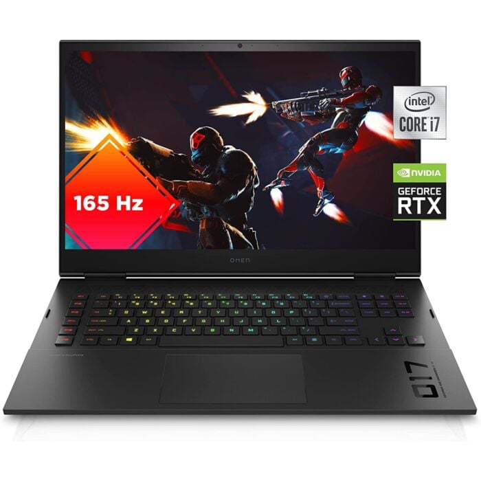 HP Omen 17 CK0037TX - Tiger Lake - 11th Gen Core i9 Octa-Core Processor 32GB 1-TB to 02-TB SSD 16-GB NVIDIA GeForce RTX3080 GDDR6 GC 17.3" Quad HD IPS 165Hz 300nits MicroEdge Display B&O Play 4-Zones Mechanical RGB BKB W11 Pro (Black, Open Box)