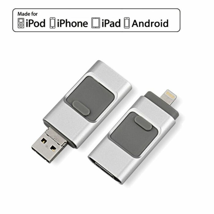 OTG USB Flash Drive For iPhone / iPad / iPod / Android (High Speed) 