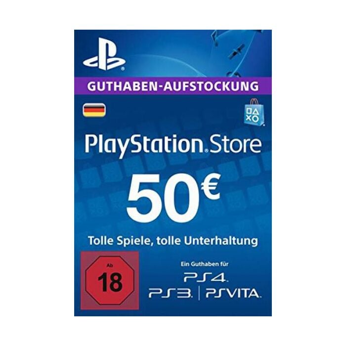 PSN Live 50 Euro Card