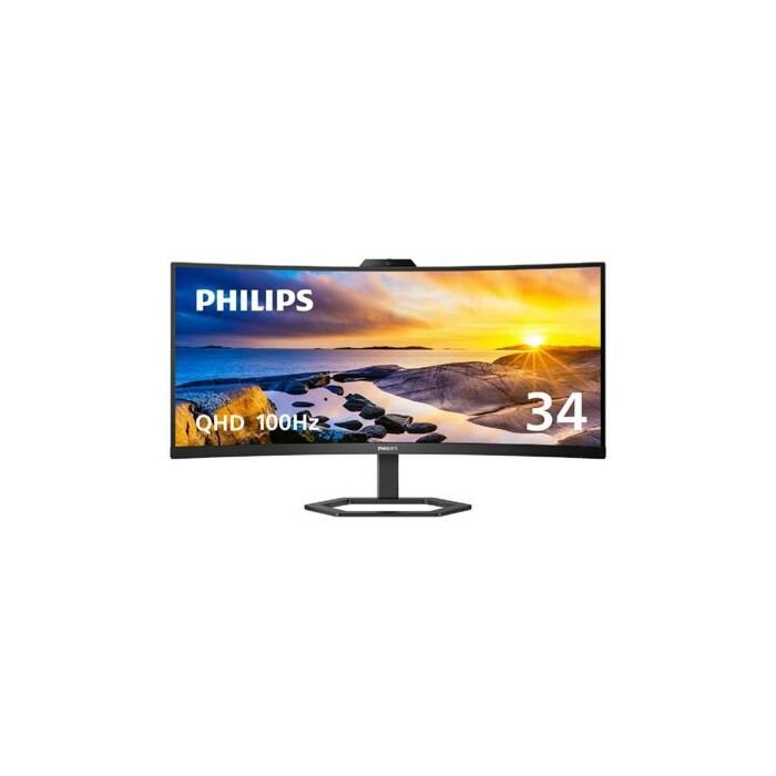 Philips 34E1C5600HE QHD 34 Inch Curved Ultra Wide LED Monitor