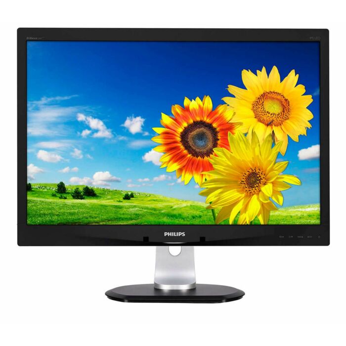 Philips 240P4QPYNB/00 24" LED Backlight LCD Monitor with Power Sensor