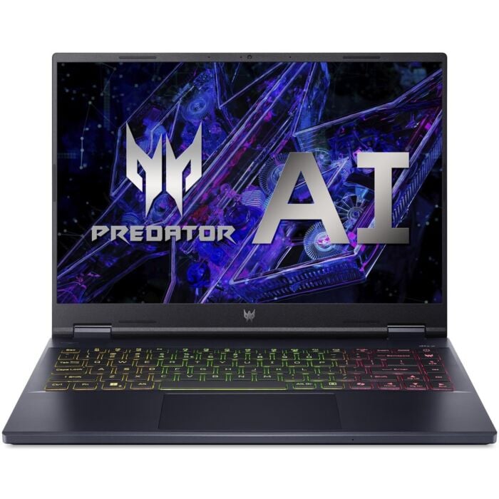 Acer Predator Helios Neo 14 Gaming Laptop - Intel Core Ultra 9 185H Processor 32GB 1TB SSD 8GB NVIDIA GeForce RTX4060 GDDR6 GC 14.5" WQXGA IPS 165Hz Display 3 Zone RGB Backlit KB Win11 Home (Black, 2 Year Acer Direct Local Warranty)