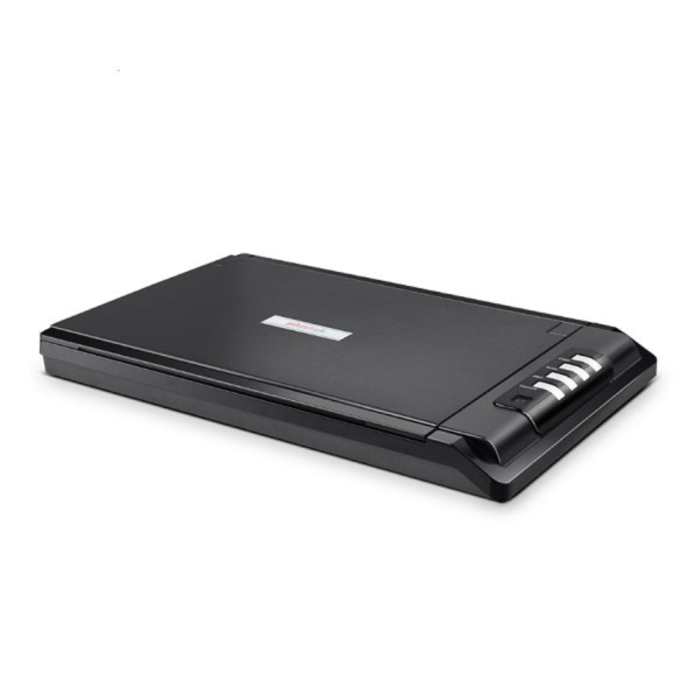 Plustek OpticSlim 2700 A4 Size Flatbed Scanner (Black, NEW)