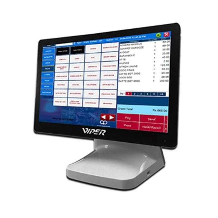Viper Any POS 80A 2GB 16GB 15.6" Touch + Rear 7" Display Android (01 Year Viper Local Warranty)