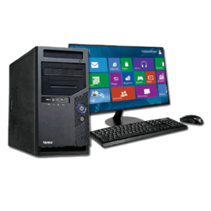 Viper Pacer Mid Tower 8th Gen Core i3 04GB 01TeraByte HDD 18.5" LED Display (01 Year Viper Local Warranty)