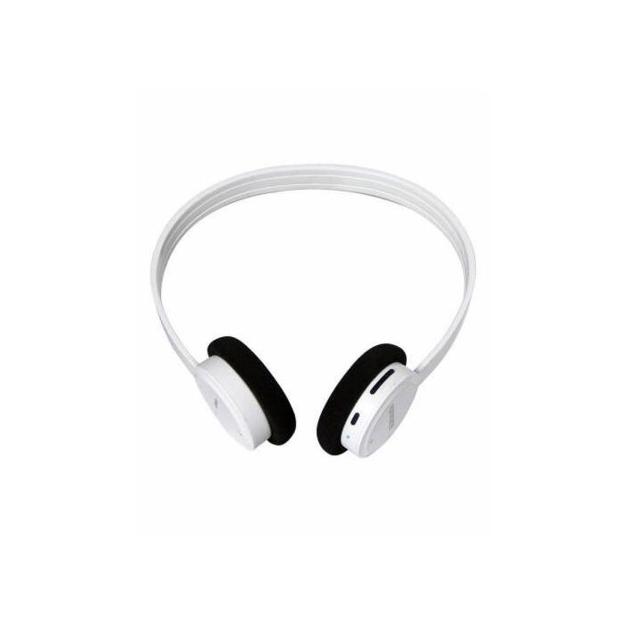 PROMATE Limber Ultralight Super-Slim Bluetooth Stereo Headset White/Black (Brand Warranty)