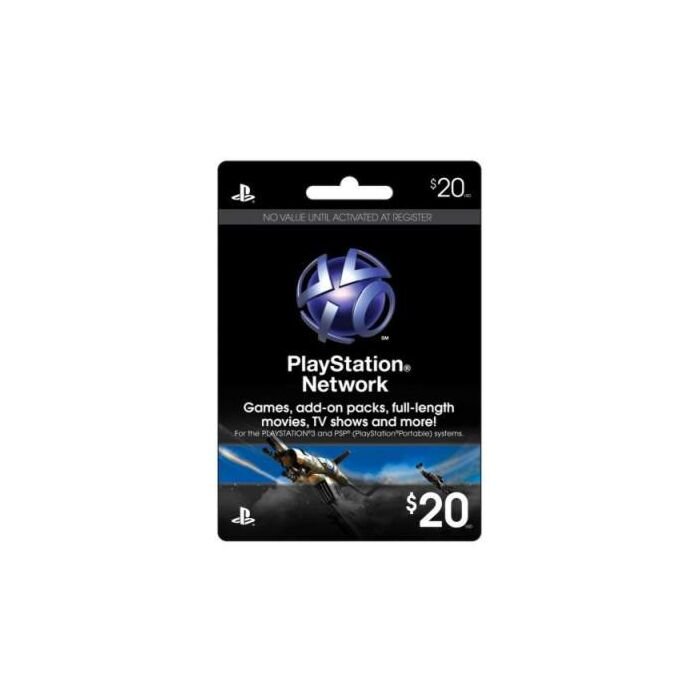 PSN Live 20$ USA Card