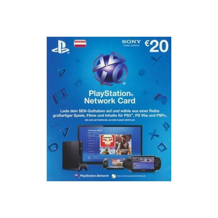PSN Live 20 Euro Card