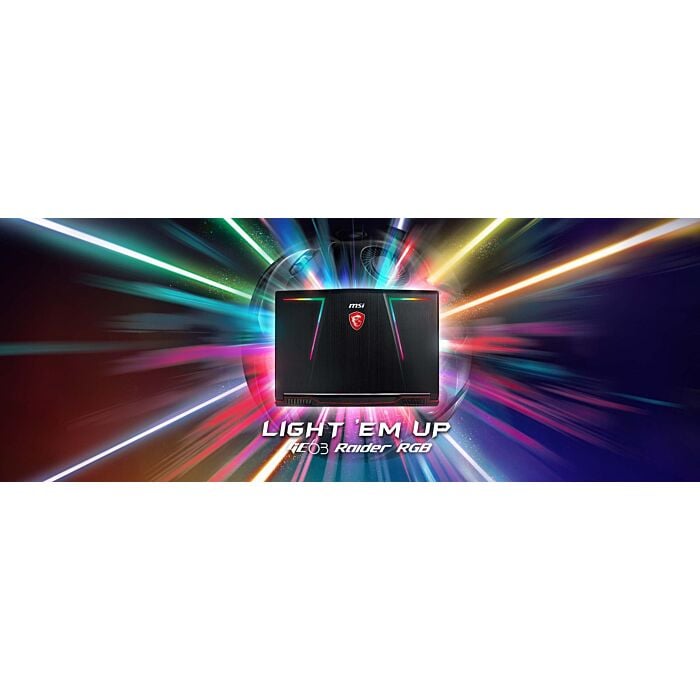 MSI GE63 8RF - 8th Gen Ci7 HexaCore (9-MB Cache) 16GB 1TB+256GB SSD 8-GB NVIDIA Geforce GTX1070 15.6" Full HD 1080p LED Per-Key RGB Backlight Keyboard W10 VR Ready (2 Years MSI Direct Local Warranty)