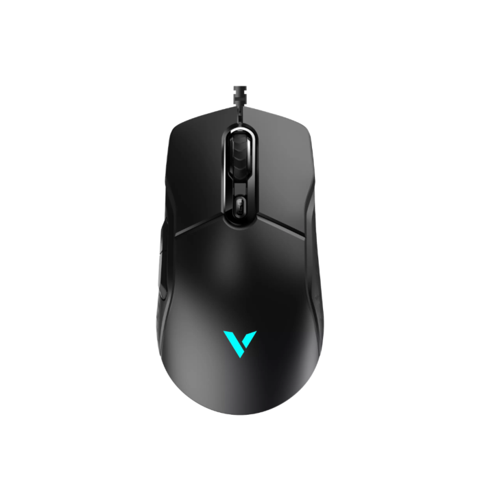 Rapoo VT200 8 Programmable 6200 DPI Wired Gaming Mouse (Black, NEW)