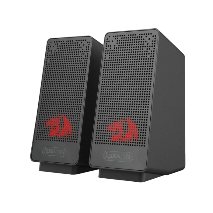 Redragon GS513 Ranch 2.0 Channel PC Gaming Speaker (Black, NEW)