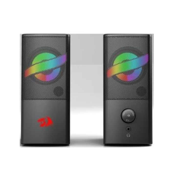 Redragon GS530 Air 2.0 Channel RGB PC Gaming Speaker (Black, NEW)