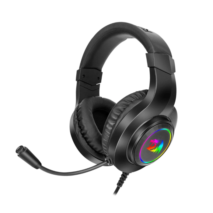 Redragon H260 Hylas RGB Wired Gaming Headphones (Black, NEW)
