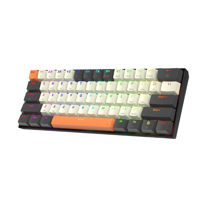 Redragon K644 Caraxes Pro RGB (Wired, Wireless 2.4G, Bluetooth) Triple Mode Mechanical Keyboard (NEW)