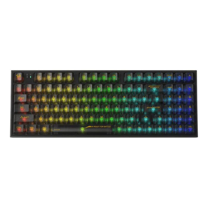 Redragon K658 Irelia Pro RGB (Wired, Wireless 2.4G, Bluetooth) Triple Mode Mechanical Keyboard (Black, NEW)