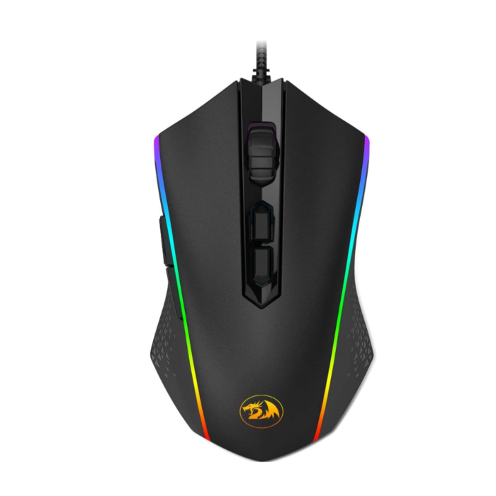 Redragon M710 Memeanlion Chroma 10000 DPI 8 Buttons RGB Wired Gaming Mouse (Black, NEW)