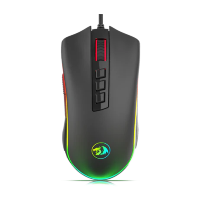 Redragon M711 Cobra Chroma 10000 DPI RGB Wired Gaming Mouse (Black, NEW)