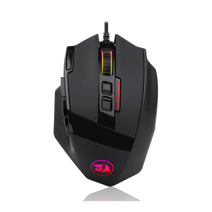 Redragon M801 Sniper 16000 DPI RGB Wired Gaming Mouse (Black, NEW)