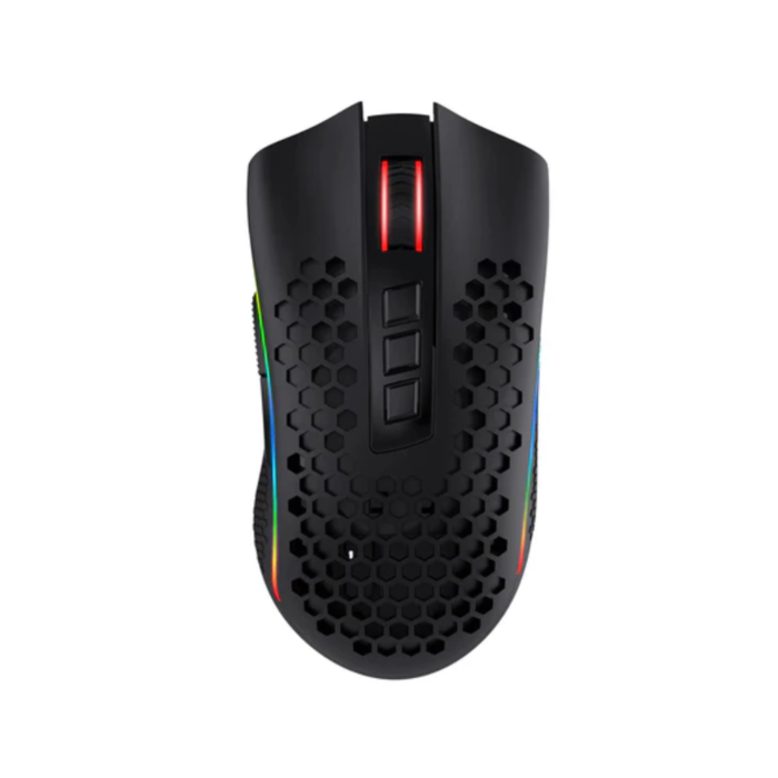 Redragon M808-KS Storm Pro 16000 DPI RGB Wireless Dual Mode Gaming Mouse (Black, NEW)