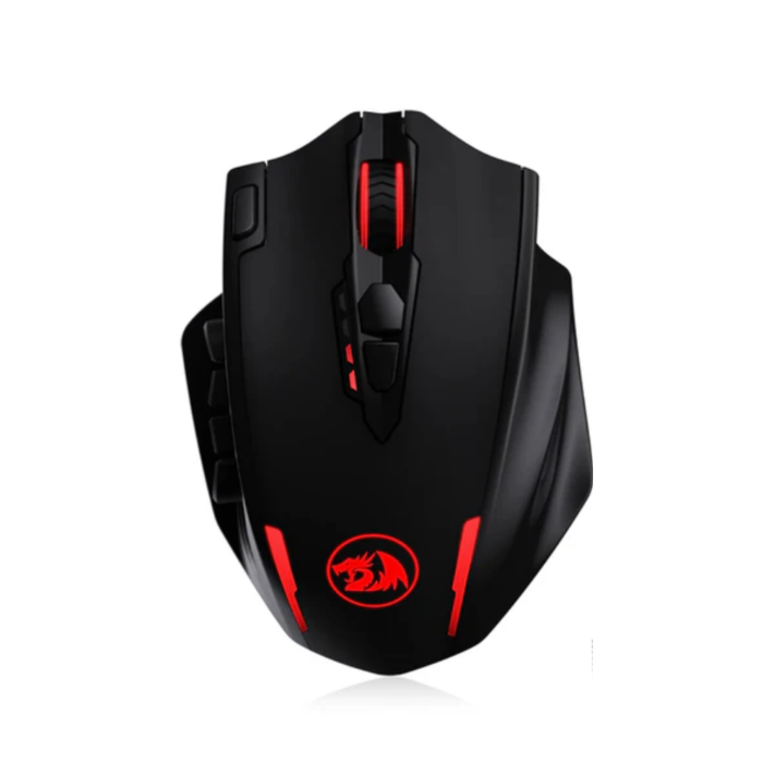 Redragon M913 Impact Elite 16000 DPI 16 Buttons RGB Wireless Gaming Mouse (Black, NEW)
