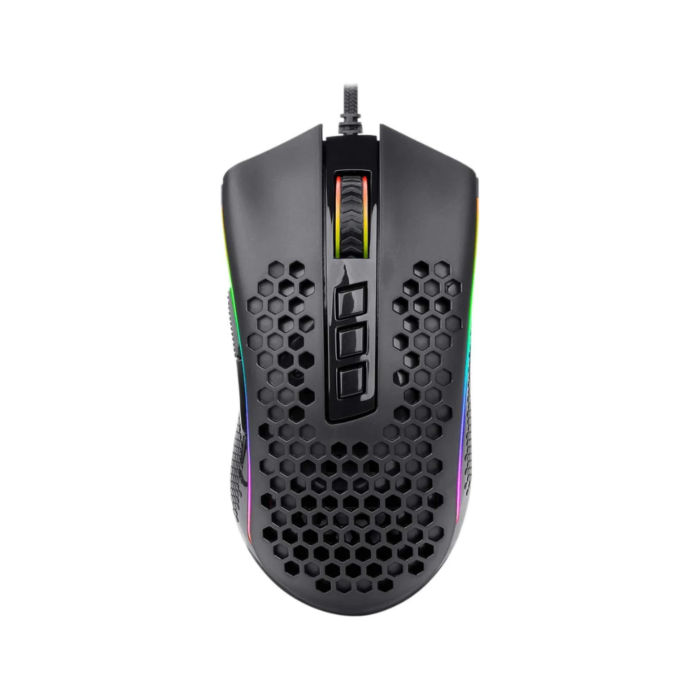 Redragon Storm Elite M988 32000 DPI RGB Wired Gaming Mouse (Black, NEW)