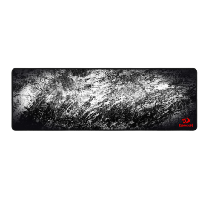 Redragon P018 Taurus Large Extended Thick Version Stitched Edges Waterproof Gaming Mouse Pad (Black, NEW)