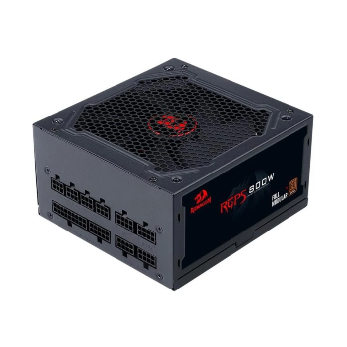 Redragon RGPS GC-PS011 800W 80 Plus Bronze Full Modular Gaming PC Power Supply (Black, NEW)
