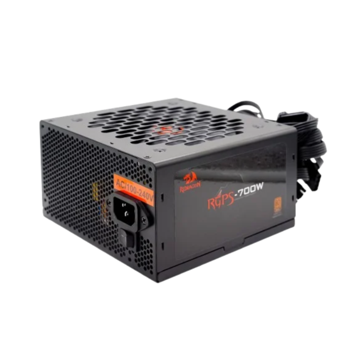 Redragon PS026 700W 80 Plus Bronze Non-Modular Gaming PC Power Supply (Black, NEW)