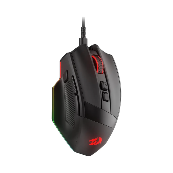 Redragon Stealth M923 24000 DPI Wired Gaming Mouse (Black, NEW)