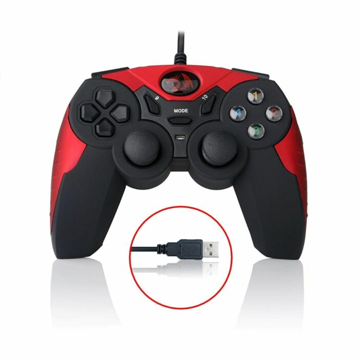 Redragon Seymour G806 12 Buttons, 4-Way D-Pad Wired Gamepad PC