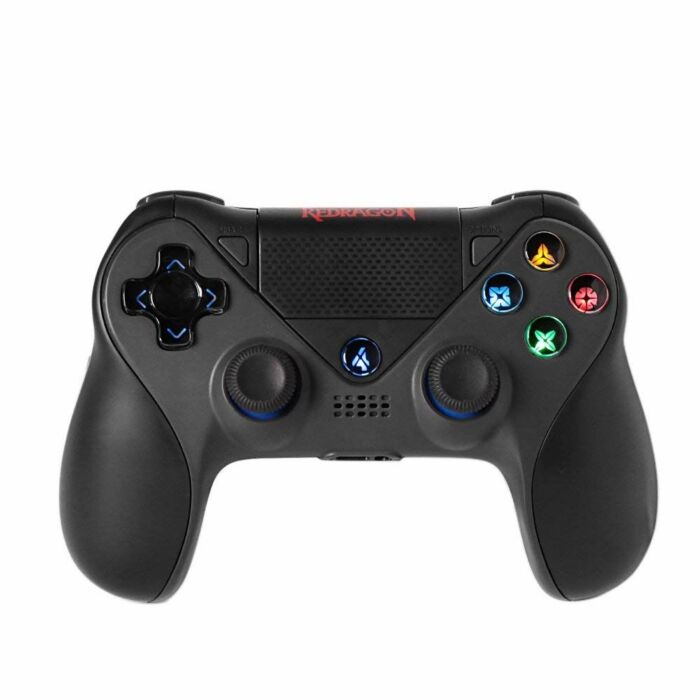 Redragon G809 JUPITER Bluetooth Gamepad with Double Vibration for PS4 (Fully Compatible – Works Like Original)