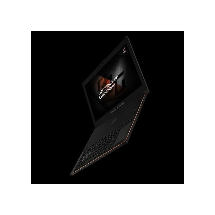 Asus ROG ZEPHYRUS GX501G Ultra Slim Gaming Laptop - 8th Gen Ci7 HexaCore (9-MB Cache) 16GB 512GB SSD SSD 8-GB Nvidia Geforce GTX1080 With MAX Q Design 15.6" FHD IPS 1080p 144Hz VR Ready Backlit RGB KB W10 (Black)