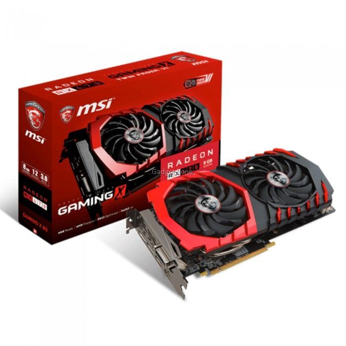 MSI RX 470 Gaming X 8GB GDDR5 256-Bit Graphic Card (Radeon RX 470 Gaming X 8G)