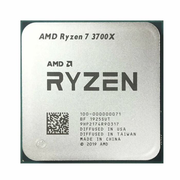 AMD Ryzen 7 3700X (3.6 Ghz Turbo Boost upto 4,.4 Ghz, 4MB Cache) Processor (Tray)