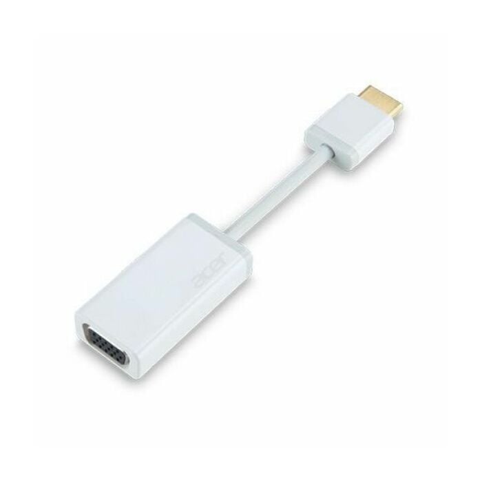 Acer HDMI to VGA Adaptor Cable (White)