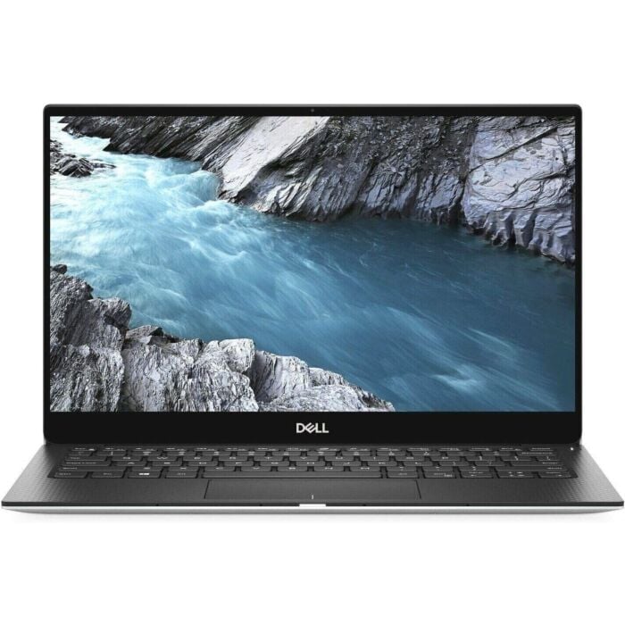 Dell XPS 13 9370 With Next Gen Infinity Edge Ultrabook - 8th Gen Ci5 8250U QuadCore Processor 4-GB 256-GB SSD Intel UHD 620 GC 13.3" Full HD 1080p Infinity Edge Display WavesMaxx Audio Backlit KB W11 Pro (Silver, Used)