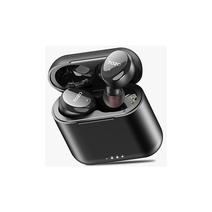 TOZO T6S v2022 True Wireless Earbuds (Black)