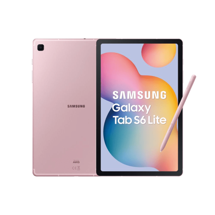 Samsung Galaxy Tab S6 Lite P620 Octa Core Processor 4GB 128GB 10.4-Inches WiFi (Pink)