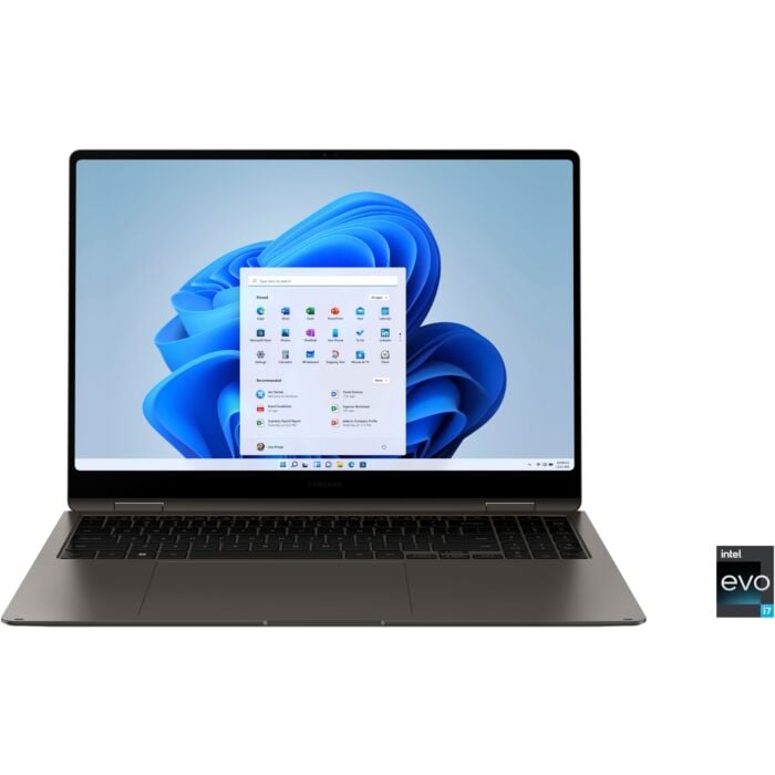 Samsung Galaxy Book 3 360 15 - Raptor Lake - 13th Gen Core i7 1360p Processor 16GB 512GB SSD Intel Iris Xe Graphics 15.6” FHD 1080p AMOLED Touchscreen Convertible Display DolbyAtmos Audio Backlit KB FP Reader TPM W11 (Graphite, NEW)
