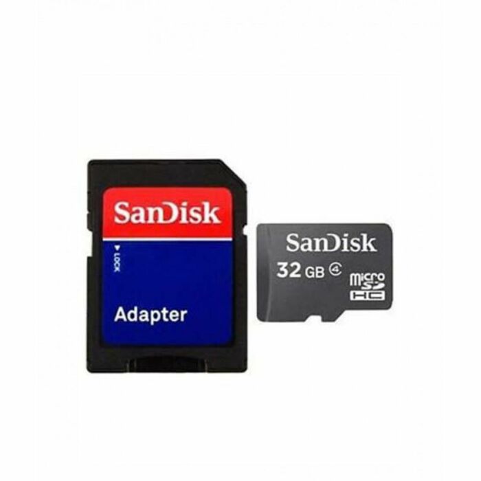 Sandisk 32gb Microsdhc Card With Sd Adpater