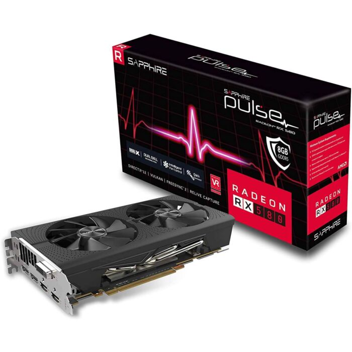 Sapphire Nitro Plus RX580 8GB 256-Bit DDR6 Graphic Card 