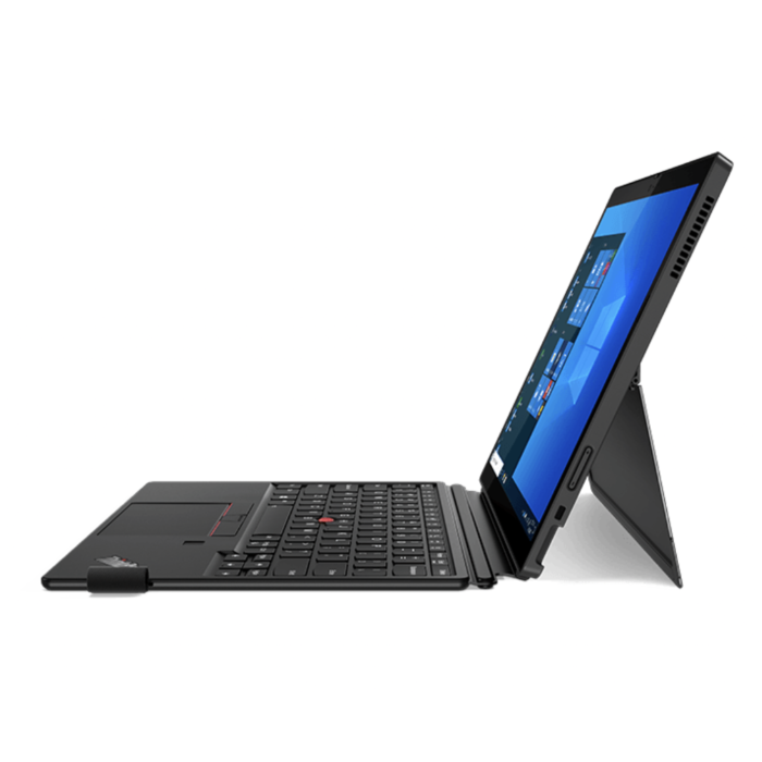 Lenovo ThinkPad X12 Detachable - Tiger Lake - 11th Gen Core i5 QuadCore 08GB 512GB SSD Intel Iris Xe Graphics 12.3" Full HD+ 1280p IPS 400nits Touchscreen Display Backlit KB TPM 2.0 FP Reader W10 Pro (Lenovo Pen, 3 Years Lenovo Direct Local Warranty)