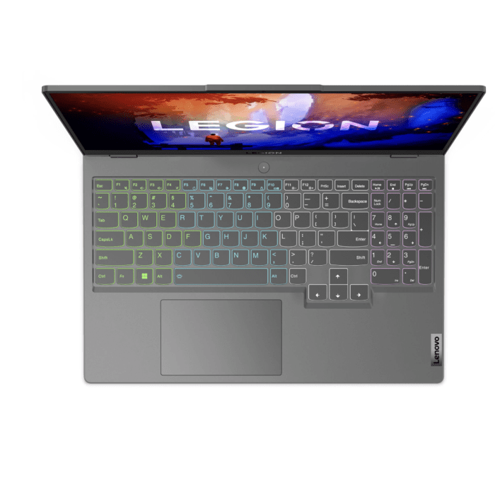 Lenovo LEGION 5 - AMD Ryzen 7 6800H OctaCore Processor 16GB 02-TB SSD 06-GB NVIDIA GeForce RTX3060 GDDR6 GC 15.6" Full HD 1080p IPS 165Hz DolbyVision G-Sync Display 4-Zones RGB BKB TPM2.0 W11 (Storm Grey)