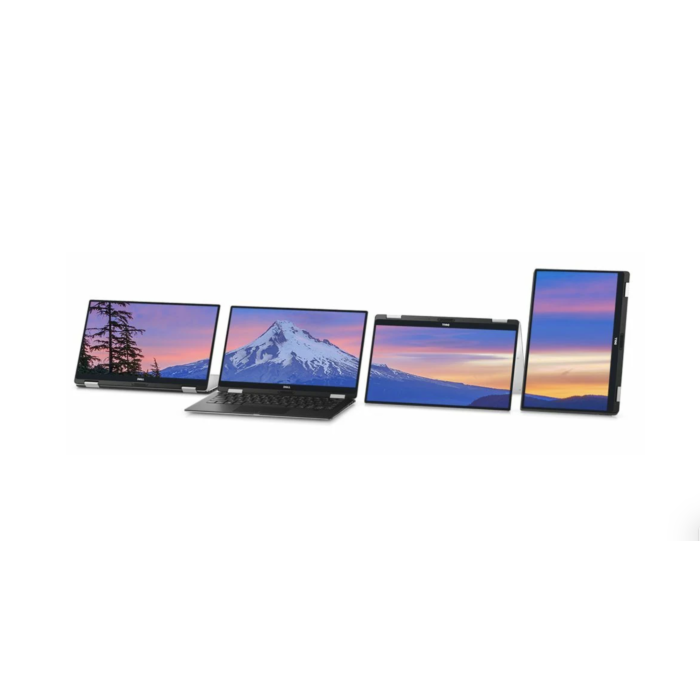  Dell XPS 13 9365 2-in-1 - 7th Gen Core i7 7Y75 Processor 08GB 256GB SSD Intel HD 615 GC 13.3" Full HD Infinity Edge Convertible Touchscreen Display Backlit KB FP Reader W10 Pro (Black, Used)