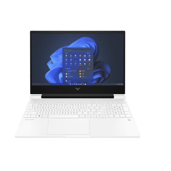 HP VICTUS 15 FA1035nia - Raptor Lake - 13th Gen Core i5 13420H Processor 8-GB to 32GB 512GB to 2-TB SSD 4-GB NVIDIA RTX2050 GDDR6 GC 15.6" Full HD 1080p IPS 144Hz Micro Edge 250nits Display B&O Play Backlit KB TPM (Ceramic White) (New)