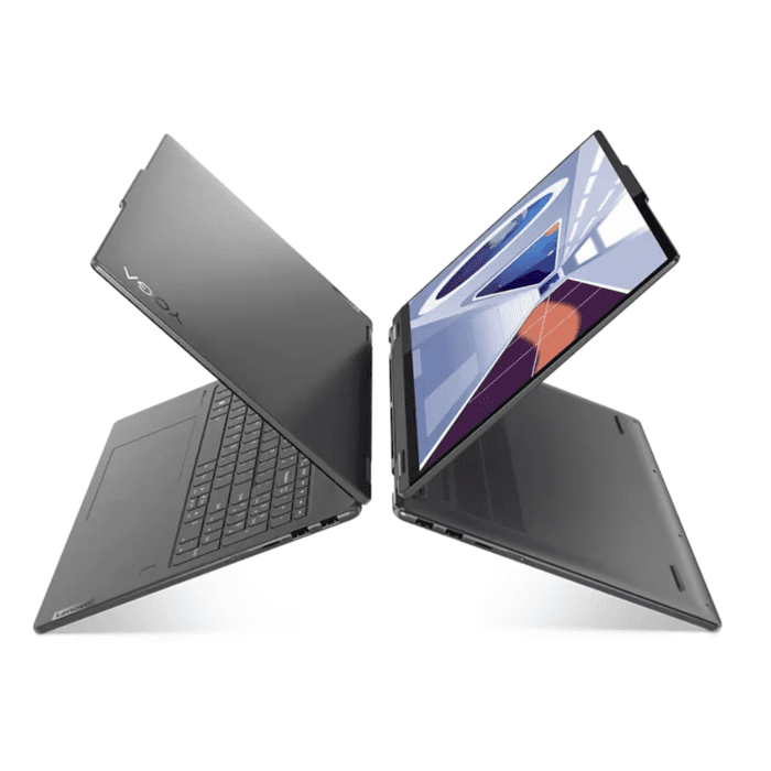 Lenovo Yoga 7 16 - Raptor Lake - 13th Gen Core i5 1335u Deca-Core Processor 8-GB 512GB to 1-TB SSD Intel Iris Xe Graphics 16" WUXGA IPS 300nits DolbyVision Glass Touchscreen Convertible Display DolbyAtmos Sound Backlit KB FP Reader W11 (Storm Grey, NEW)